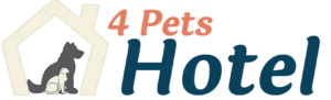Logo 4pets hotel dla zwierząt Wrocław